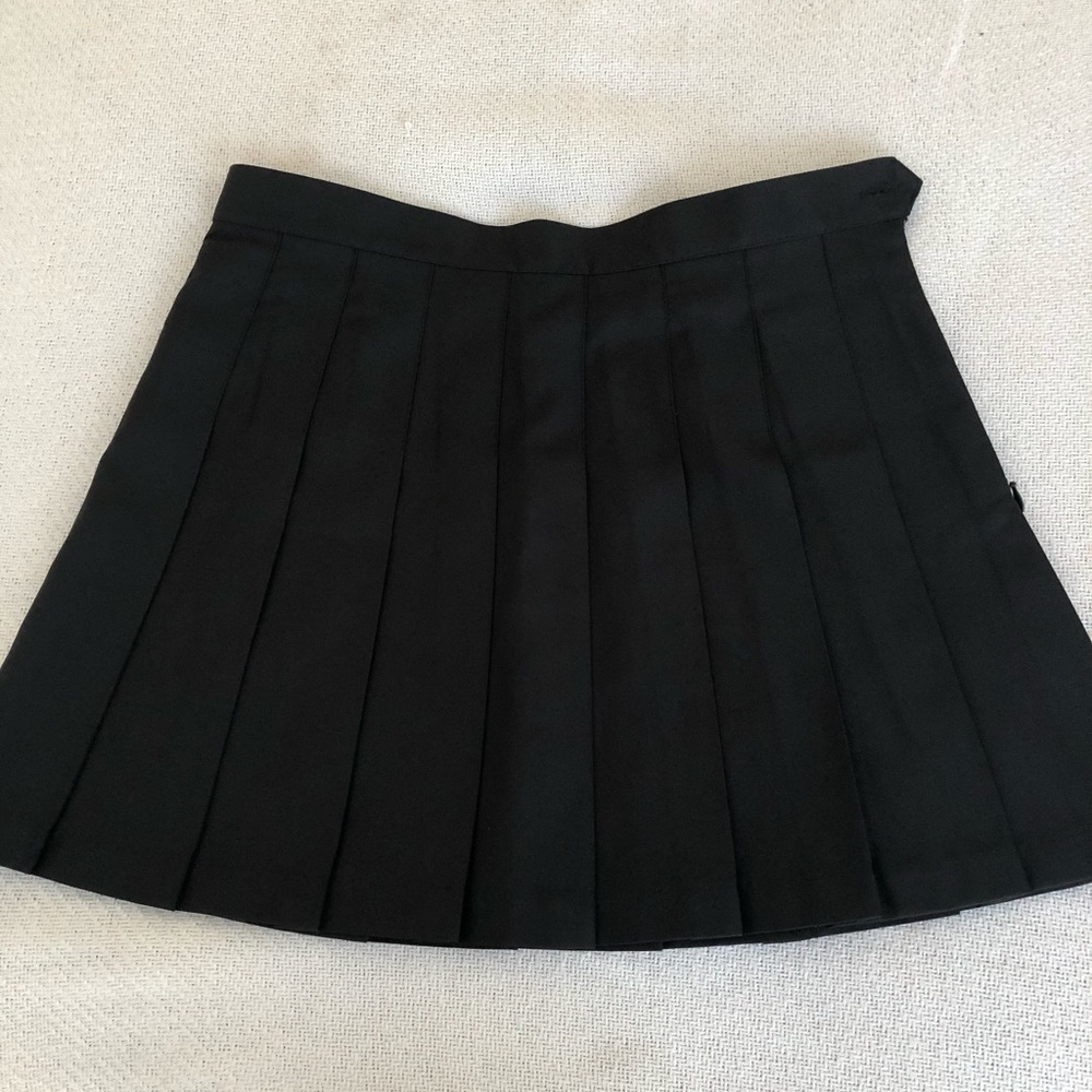 American Apparel pleaded tennis skirt